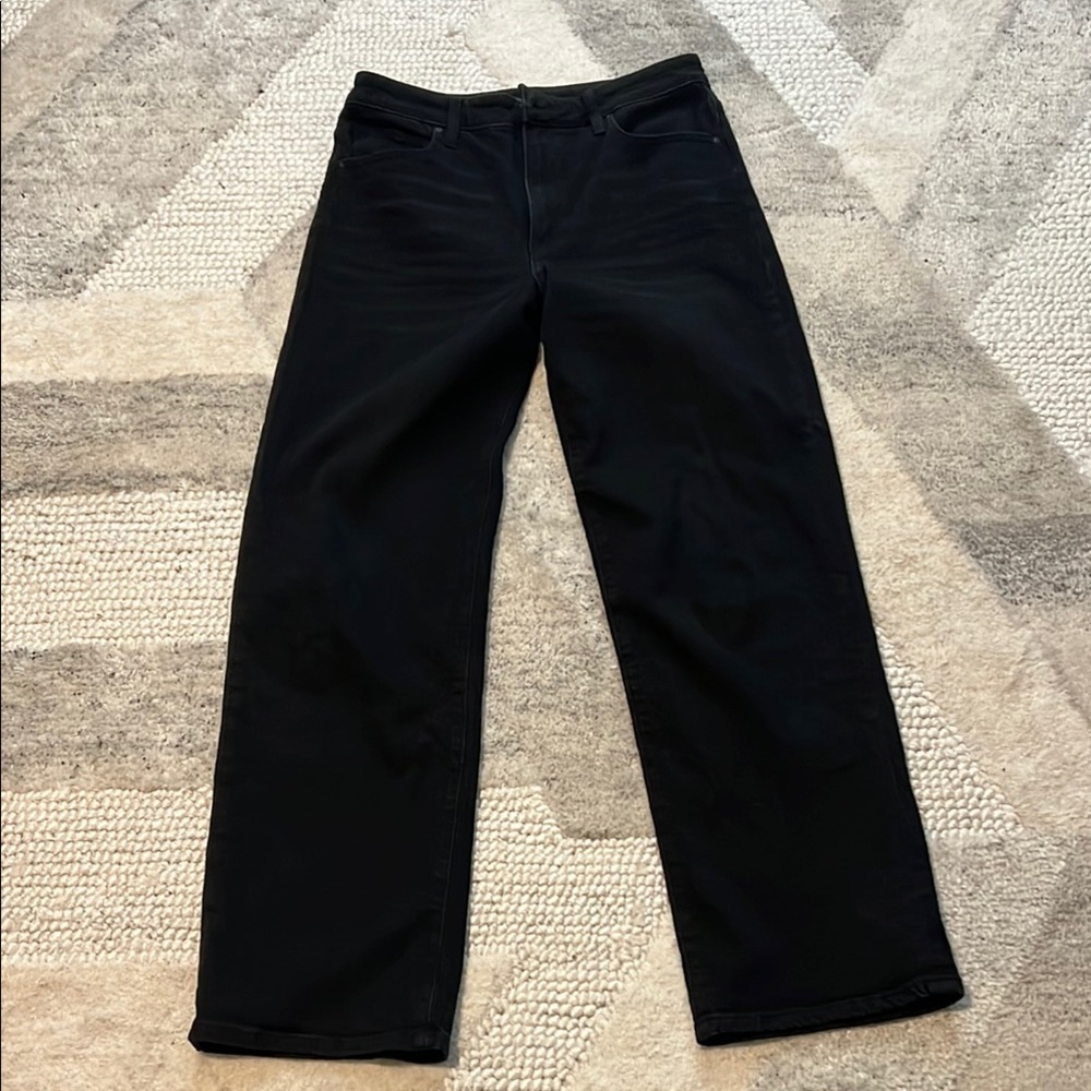 Kut Wide Leg Black Jeans